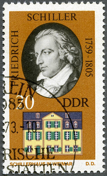 istock Postage stamp Germany GDR 1973 Friedrich von Schiller (1759-1805) Weimar 178629803