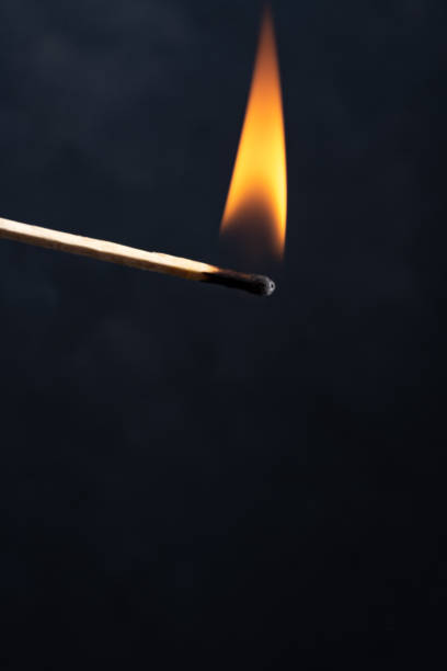 istock a wooden safety matchstick burning 1786304880
