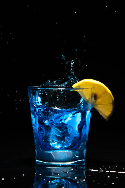 istock isolated blue drink in glass 1786306462