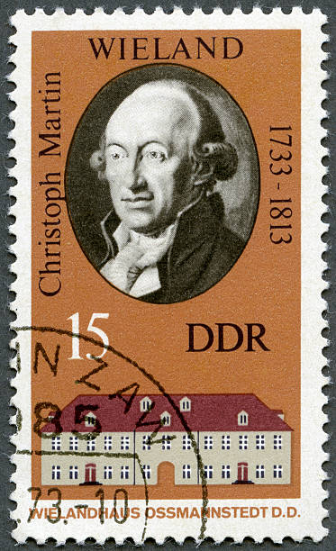 istock Postage stamp Germany GDR 1973 Christoph Martin Wieland (1733-1813) Ossmannstedt 178630854