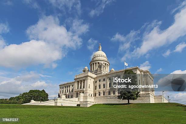 The Rhode Island State House On Capitol Hill In Providence Stock Photo - Download Image Now