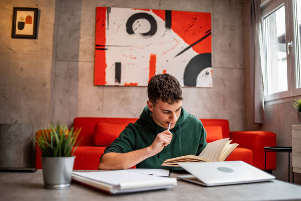 istock A young teenage student is studying at home 1786314383