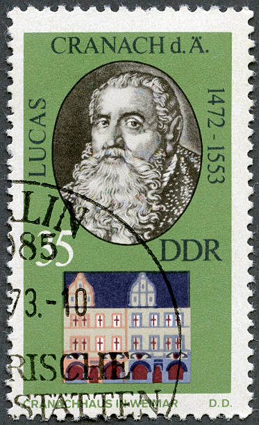 istock Postage stamp Germany DDR 1973 Lucas Cranach Elder (1472-1553) Weimar 178632572
