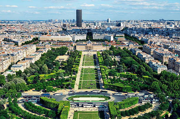 istock View of Champ de Mars, Paris - France 178632948