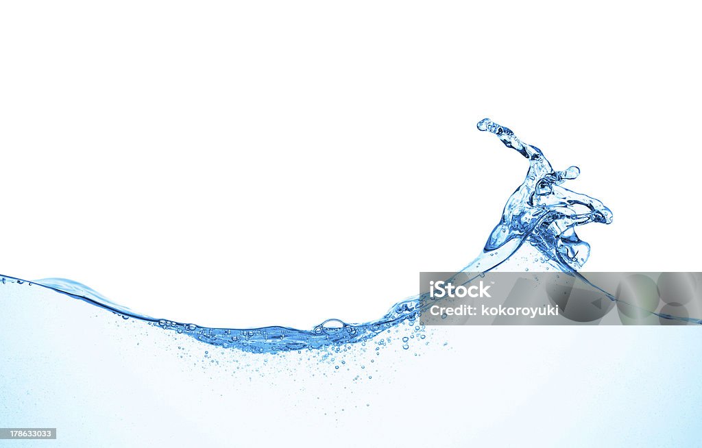 Onda di acqua - Foto stock royalty-free di Acqua