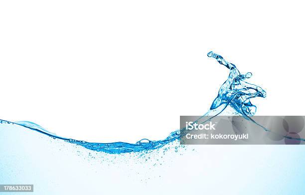 Onda Di Acqua - Fotografie stock e altre immagini di Acqua - Acqua, Acqua fluente, Ambientazione interna