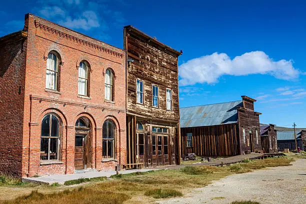 Ghost town Bodie state park