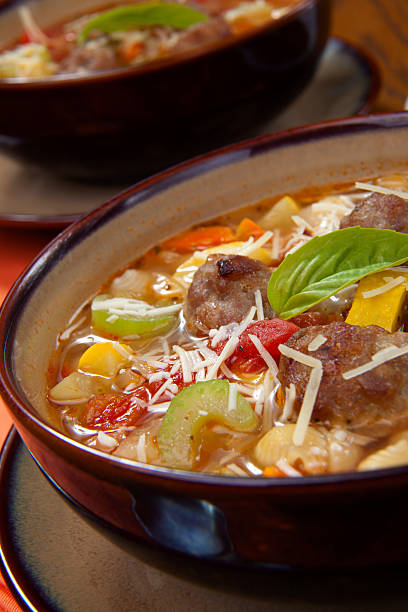 istock Italian Meatball Soup 178633664