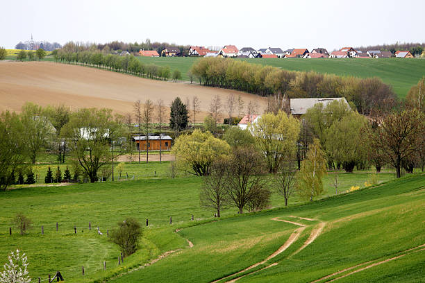 istock green wheat field and rural landscape 178634321