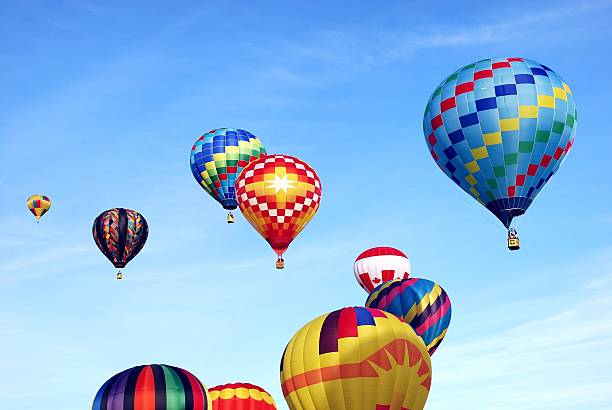 istock Hot Air Balloons Ascending 178634473