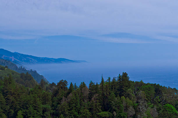 istock Ocean bay in a blue mist. 178634758