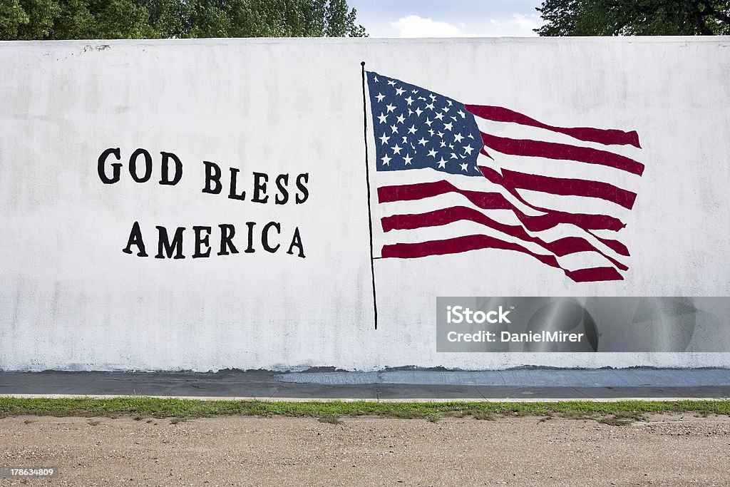 Deus abençoa a América, Nebreaska - Royalty-free Direita política Foto de stock