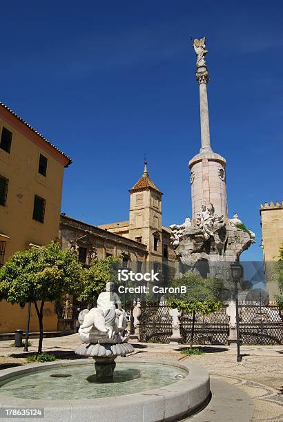 San Rafaels Monument Cordoba Spain Stock Photo - Download Image Now - Andalusia, Architectural Column, Architecture