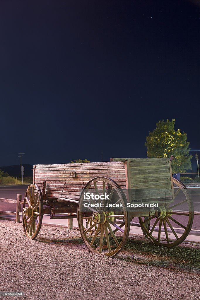 Vecchio western wagon. - Foto stock royalty-free di Automobile