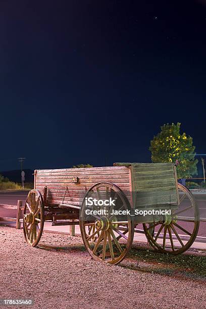 Vecchio Western Wagon - Fotografie stock e altre immagini di Automobile - Automobile, Carretta, Cocchio