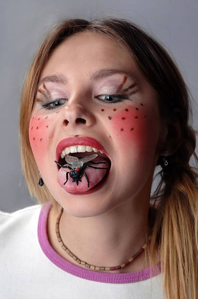 istock Envenomed tongue. 178635643