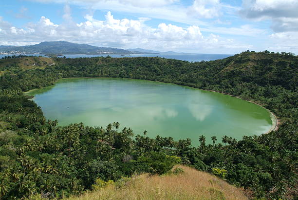 istock Dziani volcano lake at Mayotte island 178636192