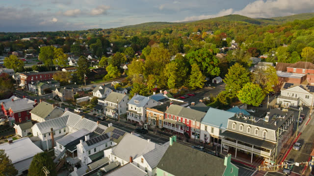 High Angle View of Neighborhood in Boonsboro, Maryland