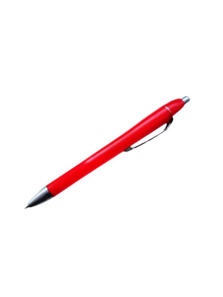 istock Office ballpoint red pen on white background 1786377654