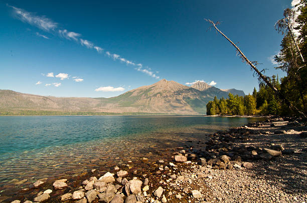istock Clear, Bright Blue McDonald Lake, Glacier National Park 178637956