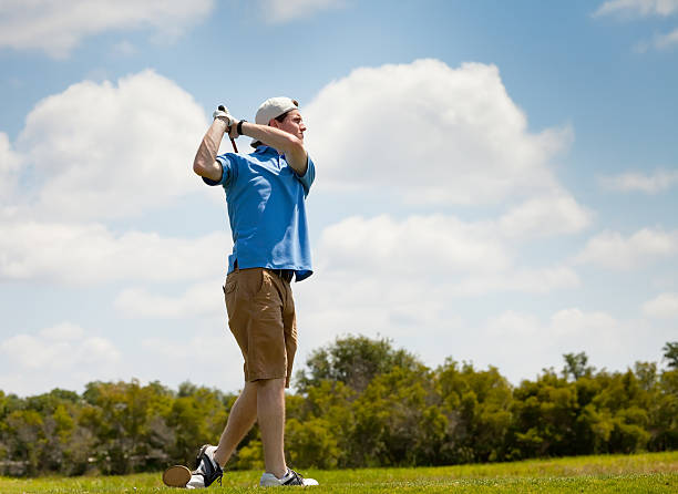 가용부품 골프 흔들리다 - golf putting determination focus 뉴스 사진 이미지