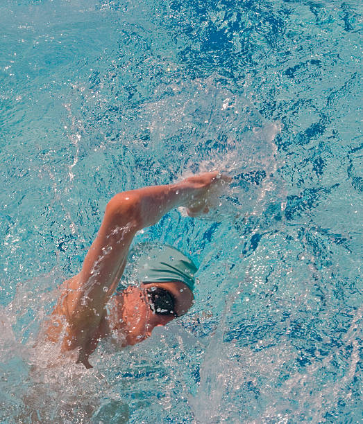 istock Male swimmer performing an open turn 178639103