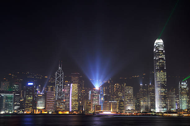 istock Hong Kong skyline at night 178639205