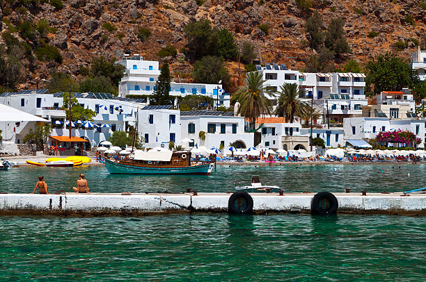 istock Loutro resort at Crete island, Greece 178639540