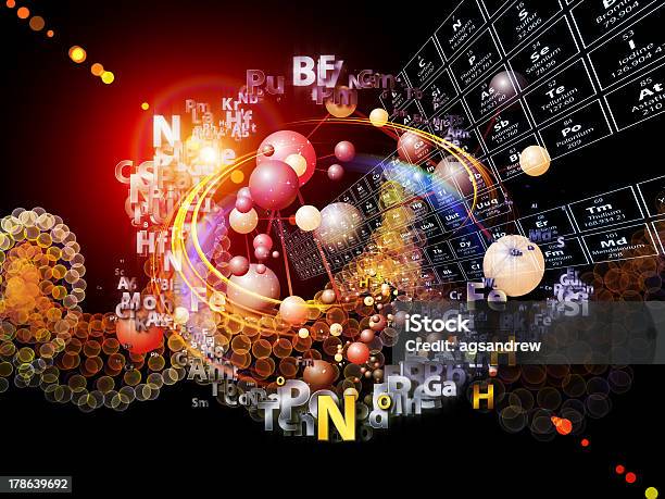 Foto de A Diversidade De Elementos Químicos e mais fotos de stock de Tabela Periódica de Elementos - Tabela Periódica de Elementos, Abstrato, Montagem - Imagem manipulada