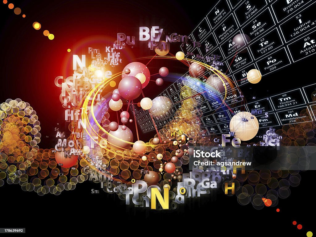Разнообразие химических элементов - Стоковые фото Периодическая таблица роялти-фри