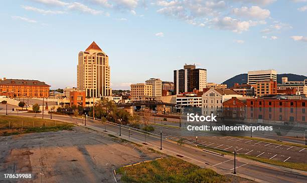 Roanoke Stock Photo - Download Image Now - Roanoke - Virginia, Virginia - US State, Urban Skyline