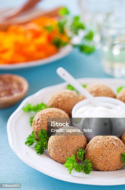 Chicken Croquettes Stock Photo - Download Image Now - Croquette, Oatmeal, Appetizer