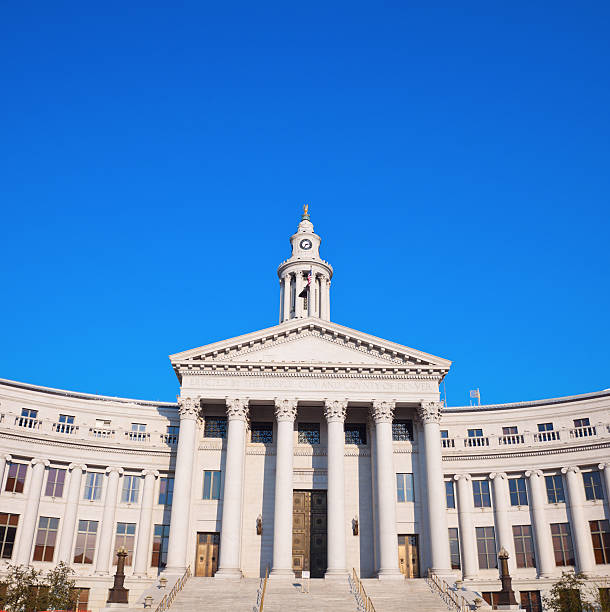 istock City Hall in downtown of Denver 178640131