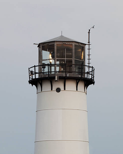istock Details, top of a modern lighthouse 178640358