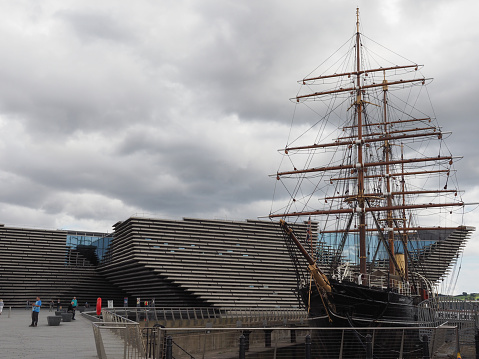 Dundee, UK - September 12, 2023: Victoria and Albert museum