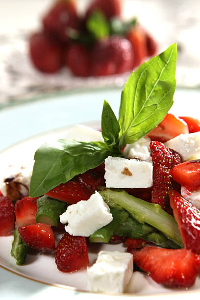 istock Strawberriess and feta salad 178640621