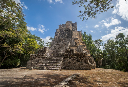 Muyil (also known as Chunyaxché) was one of the earliest and longest inhabited ancient Maya sites on the eastern coast of the Yucatan Peninsula