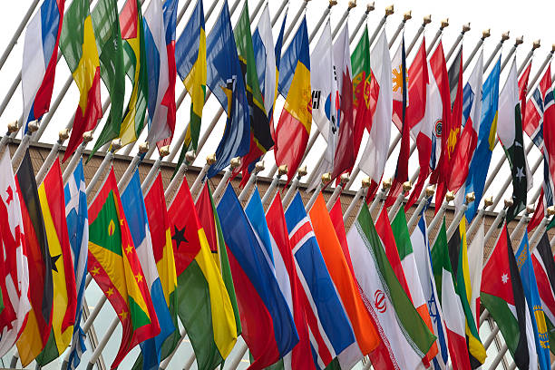istock large number of national flags flying 178642014