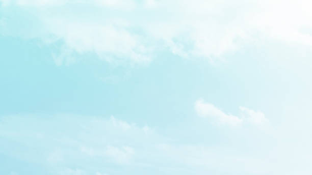 istock Blue pastel sky with white cloud. Beautiful sky in the morning. 1786442389