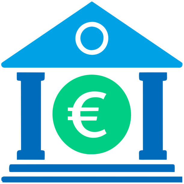 Euro Finance - Icona/Simbolo - illustrazione arte vettoriale