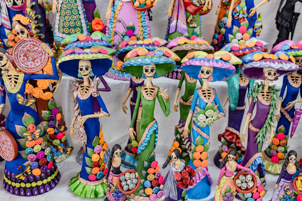istock Artisanal Mexican Catrinas 1786471108