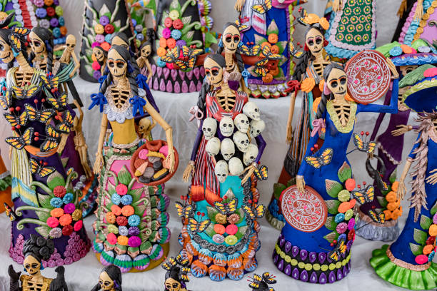 istock Artisanal Mexican Catrinas 1786474784