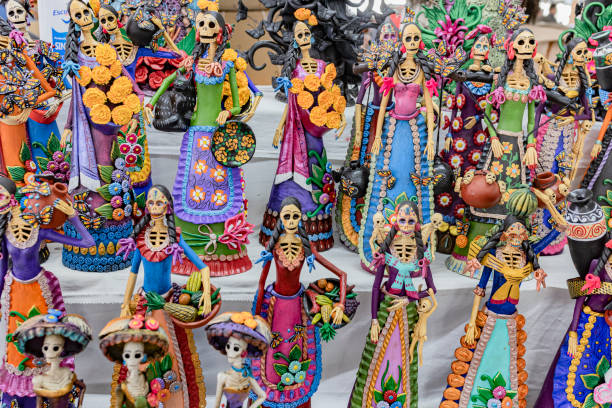 istock Artisanal Mexican Catrinas 1786474789