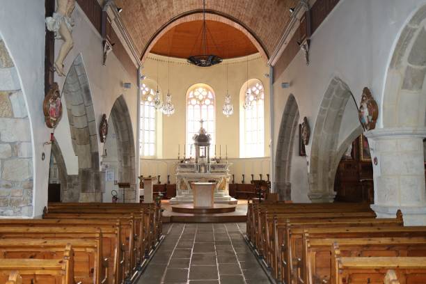 istock Binic - Etables sur Mer - Saint Jean Baptiste church 1786506303