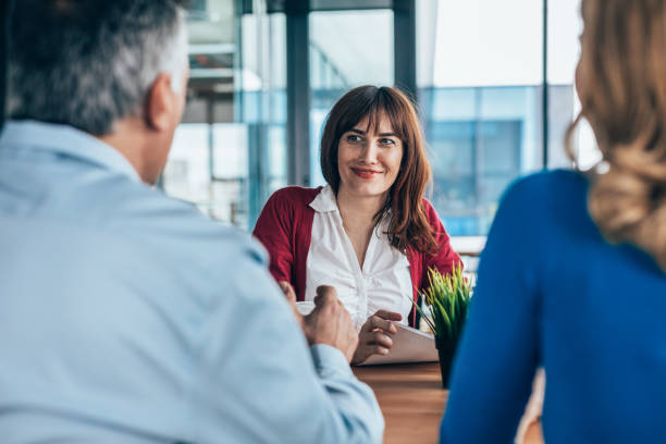 istock Businesspeople Having Meeting In A Restaurant 1786541438