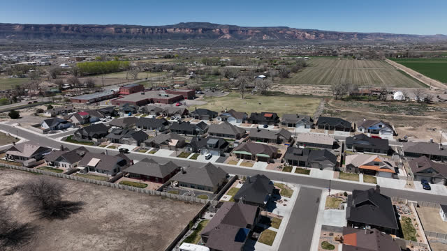 High Angle View of New Homes in North Grand Junction, Colorado