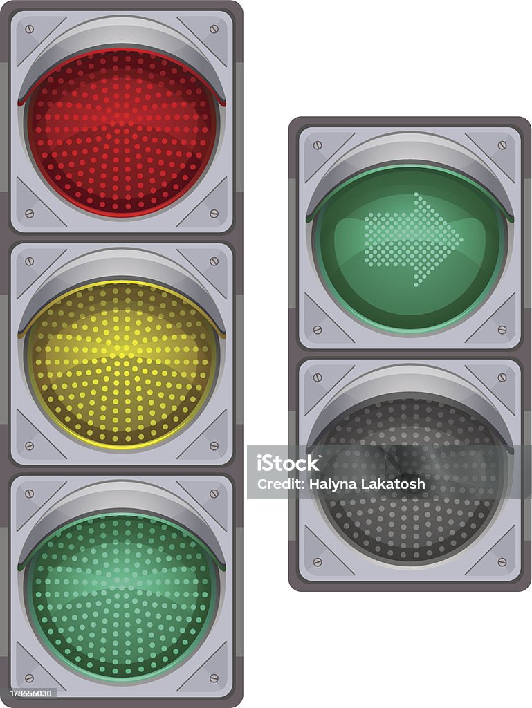 Semáforo - arte vectorial de Luz verde - Semáforo libre de derechos