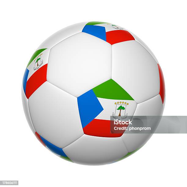 Äquatorial Guinea Fußball Ball Stockfoto und mehr Bilder von Afrika - Afrika, Bildkomposition und Technik, Digital generiert