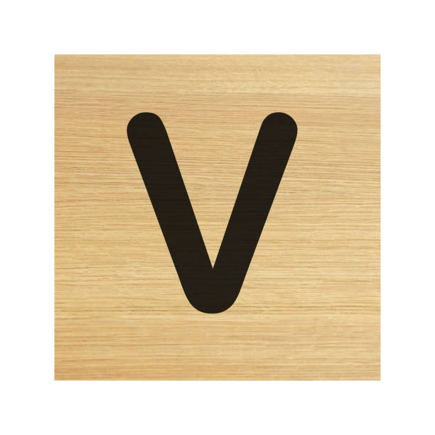 istock V wood block on white with clipping path 1786611580