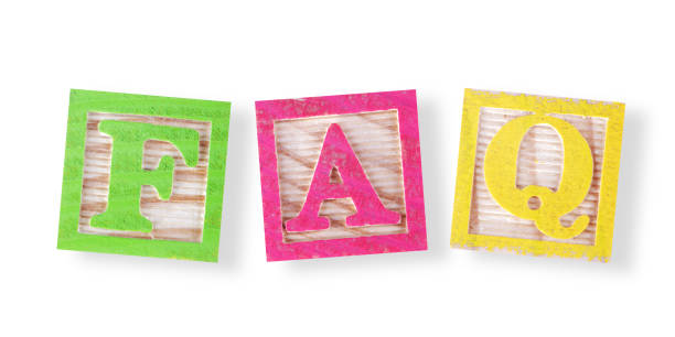 istock FAQ concept with childs wood blocks with clipping path 1786613173